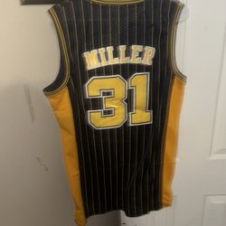 Indiana Pacers reggie miller size L jersey