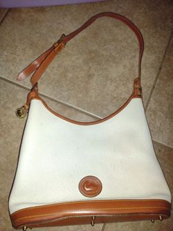 Dooney & Bourke All-Weather Leather Shoulder Bag 12" by 8"