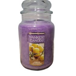 Yankee Candle - Lemon Lavender - 22oz Jar.
Shipping With Handle Care!