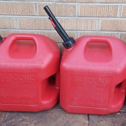 4 - Five Gallon Gasoline Jugs ⛽️ 
