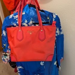 Michael Kors Medium Coral Bag