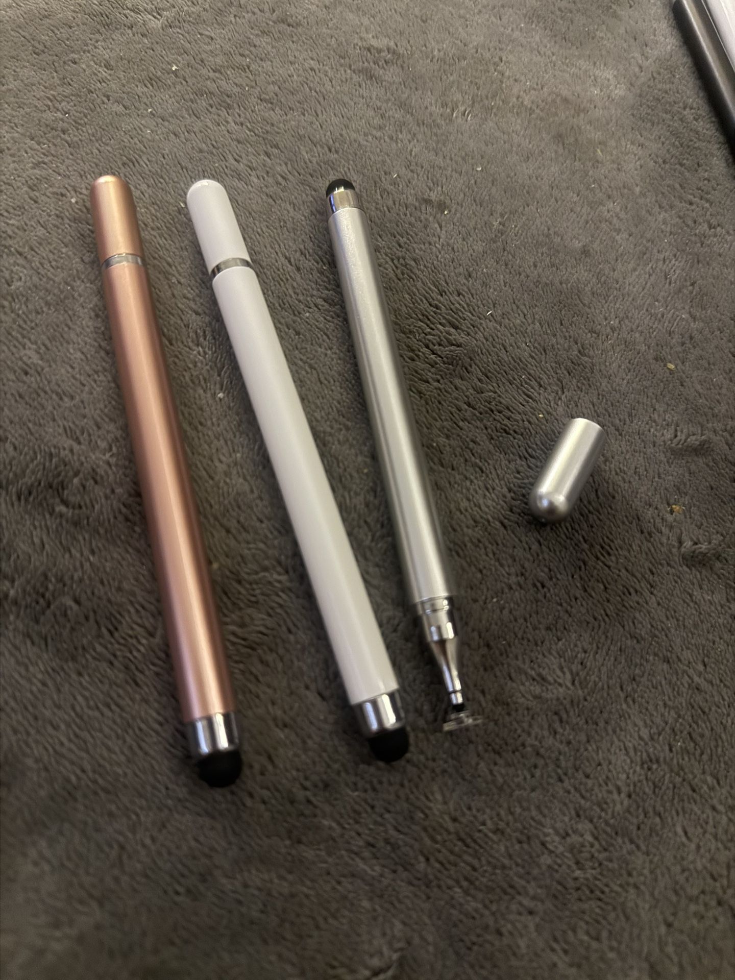 3 pack 2-in-1 Stylus Pen for Touch Screen, High Precision and Sensitivity, Suitable for iPhone/ipad/Android Tablets, Compatible with All Touch Screens