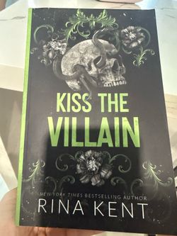 Kiss the villain romance book by rina kent