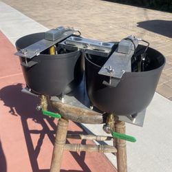 Custom Dual Injection Bait Making Temperature Control Pots For Fishing Lures