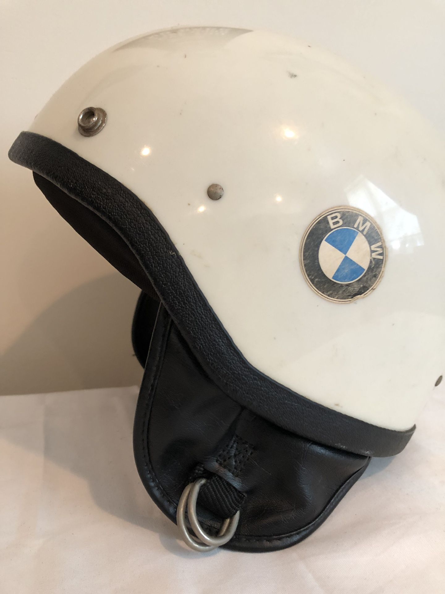 Vintage white bmw motorcycle helmet for Sale in Douglassville, PA - OfferUp
