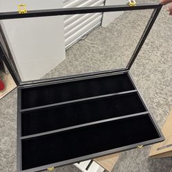 Display case- wooden