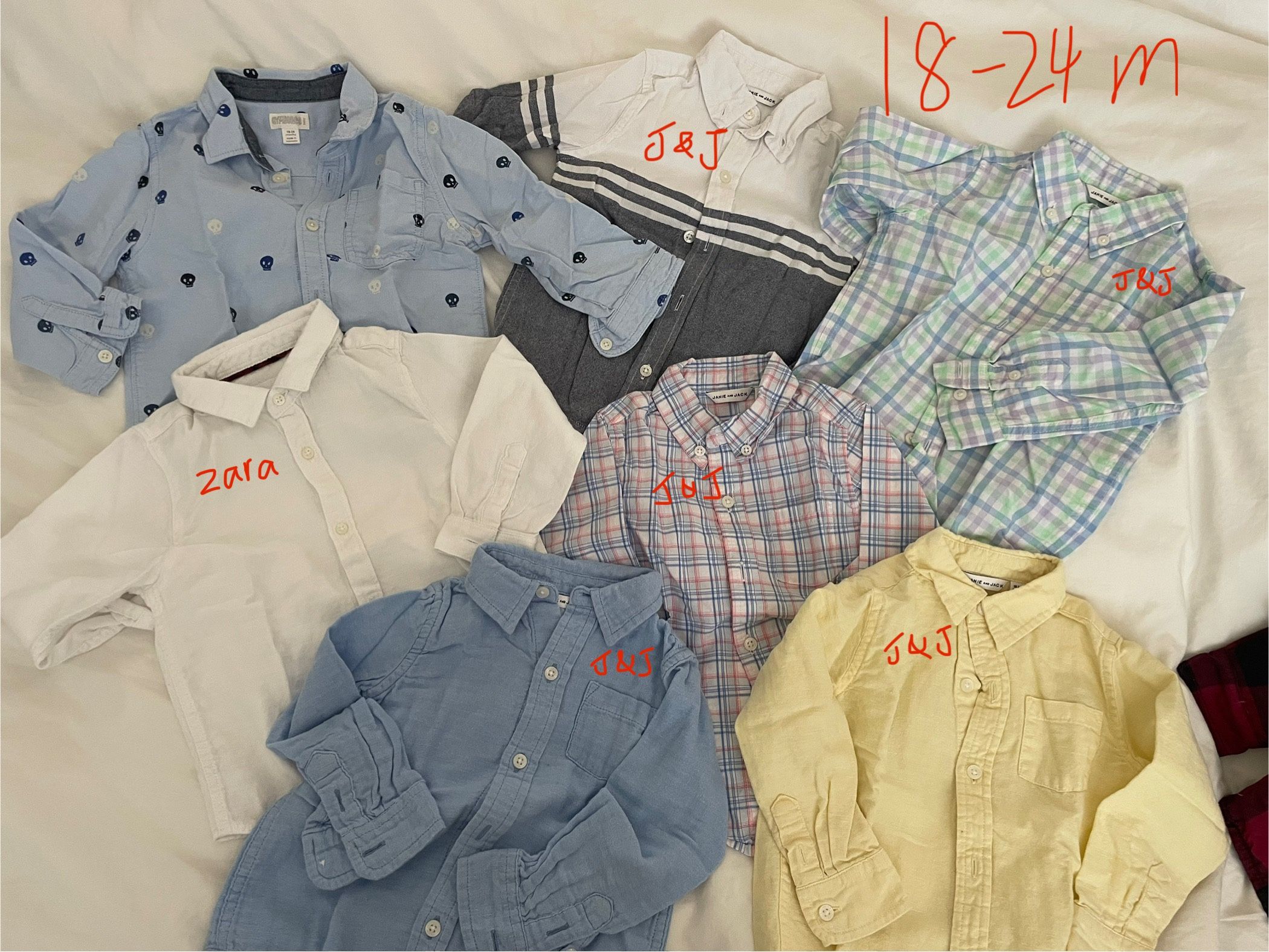 Most Like New J&j / Burberry 18-24M Shifts ,