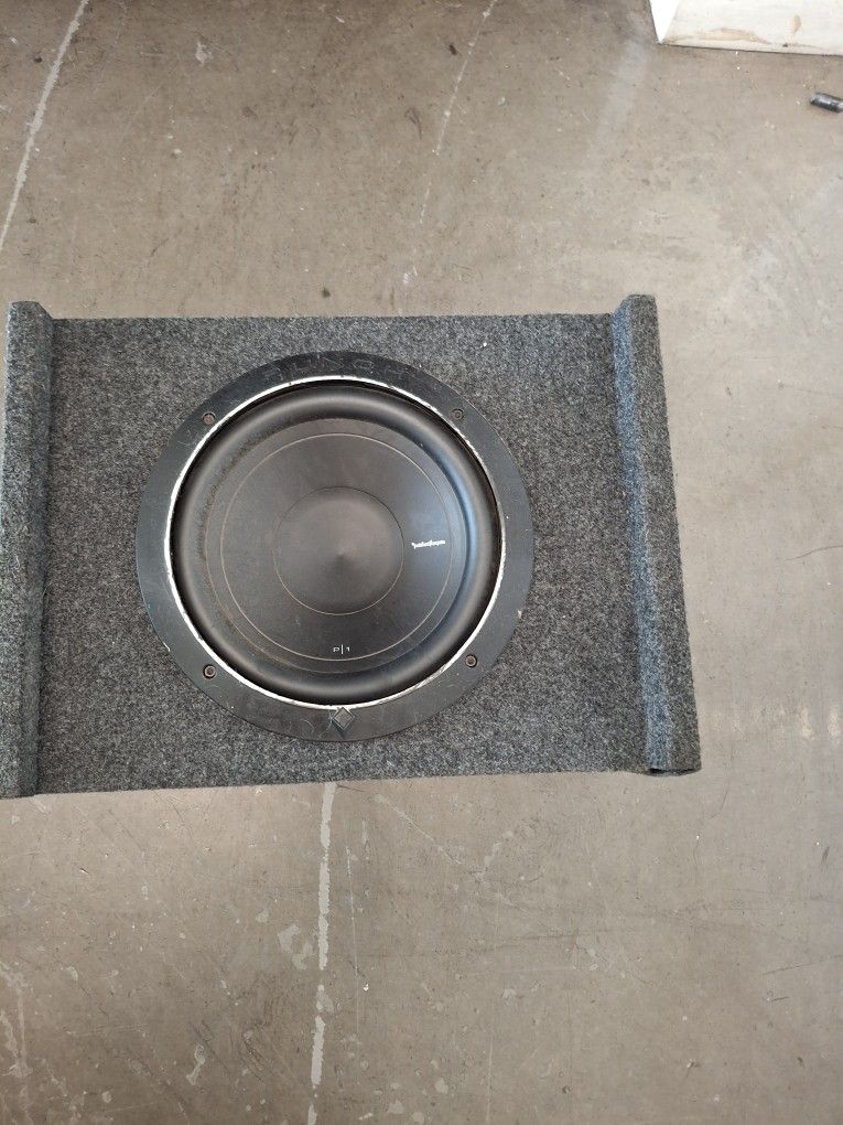 Low Profile Subwoofer