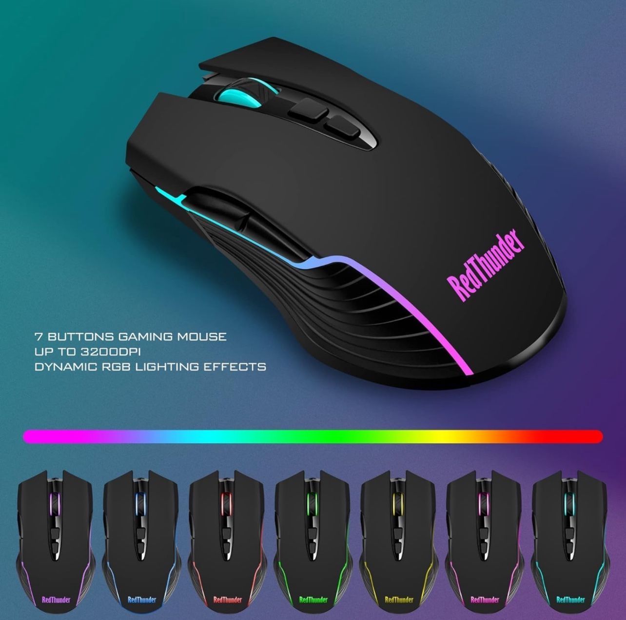 Gaming LED Keyboard and Mouse