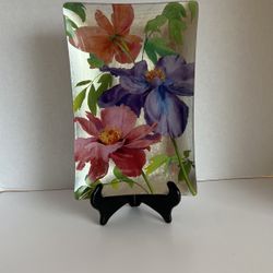 Baja Foil Poppy Dish