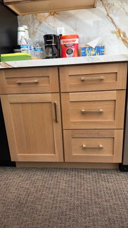 Oak Shaker Kitchen & Vanity Cabinets