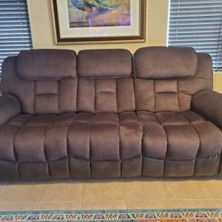 Power Reclining Sofa And Chair 