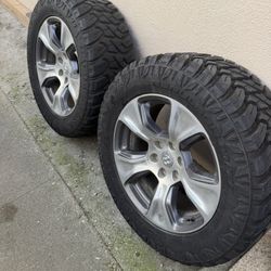 Ram 1500 6 Lug 20” Wheels 33”