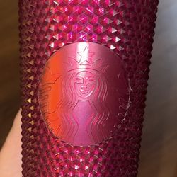 Starbucks Hot Pink Studded Cold Cup – Summer 2019