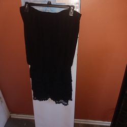Black Straples Dress