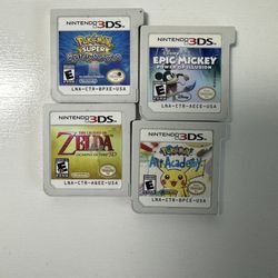 Nintendo 3DS Games (Qty. 4)