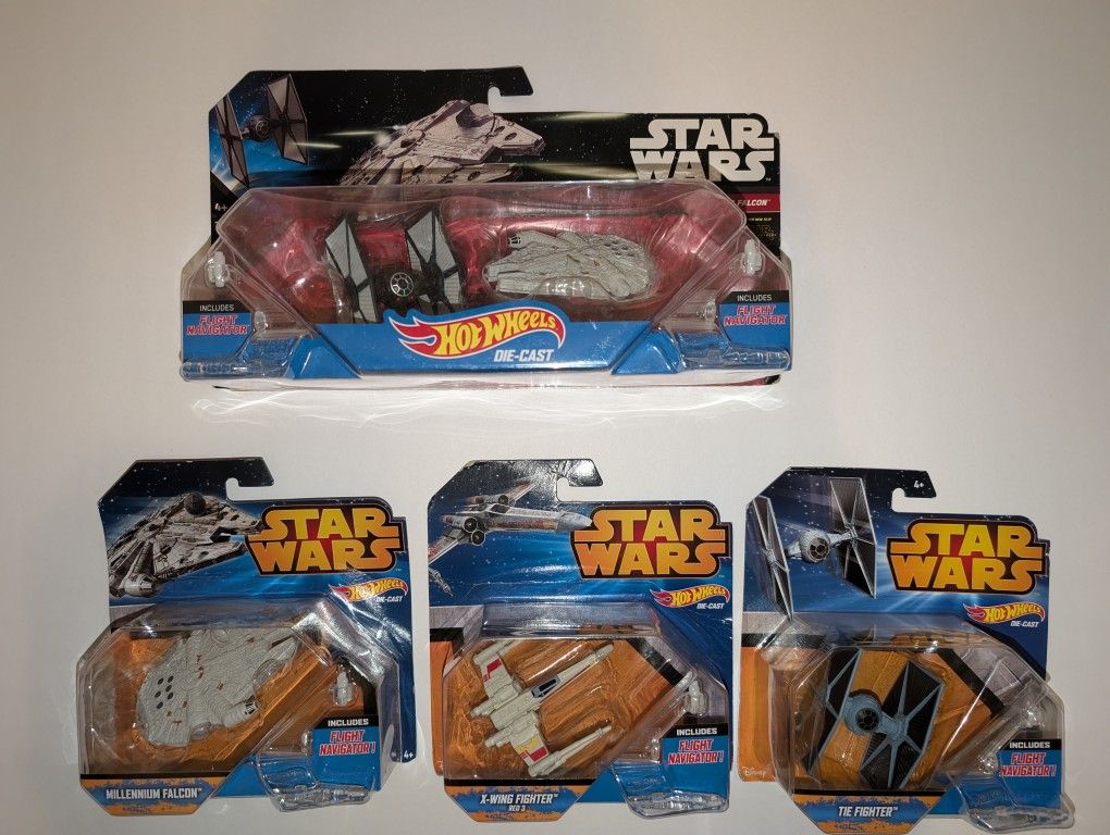 Star Wars Hot Wheels Die Cast