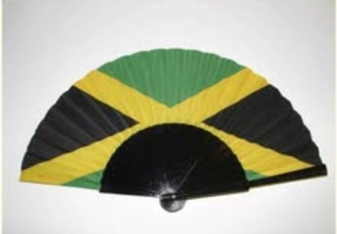 Jamaican Flag Fan