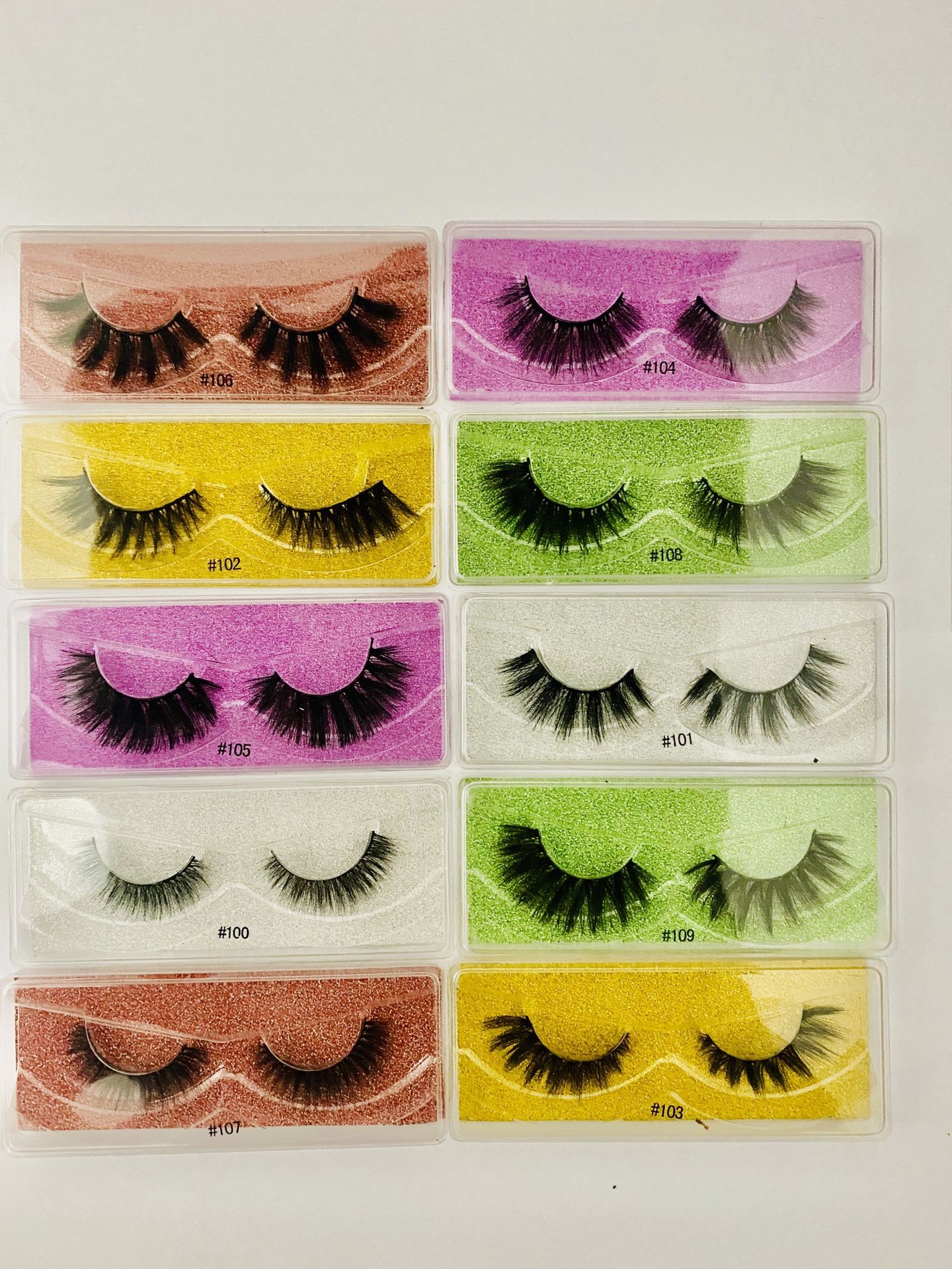 Eyelashes $5