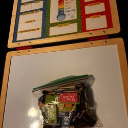 Magnetic Daily Calendar For Children 