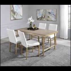 5 Pc Dining Table $400  New 