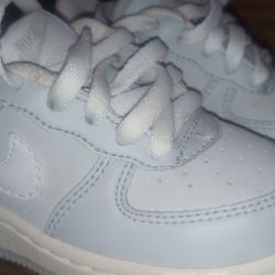 Nike Air force One 5C Toddler Light Grey New Never Worn