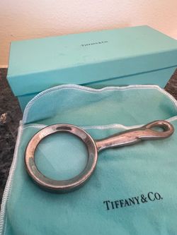 Tiffany & Co. Sterling Silver Magnifying Glass