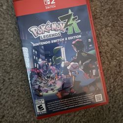 Pokemon Legends ZA Nintendo Switch 2 Edition
