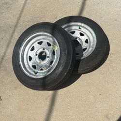 Trailer Wheels/Pair