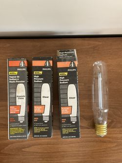Philips 400w High Pressure Sodium Bulbs
