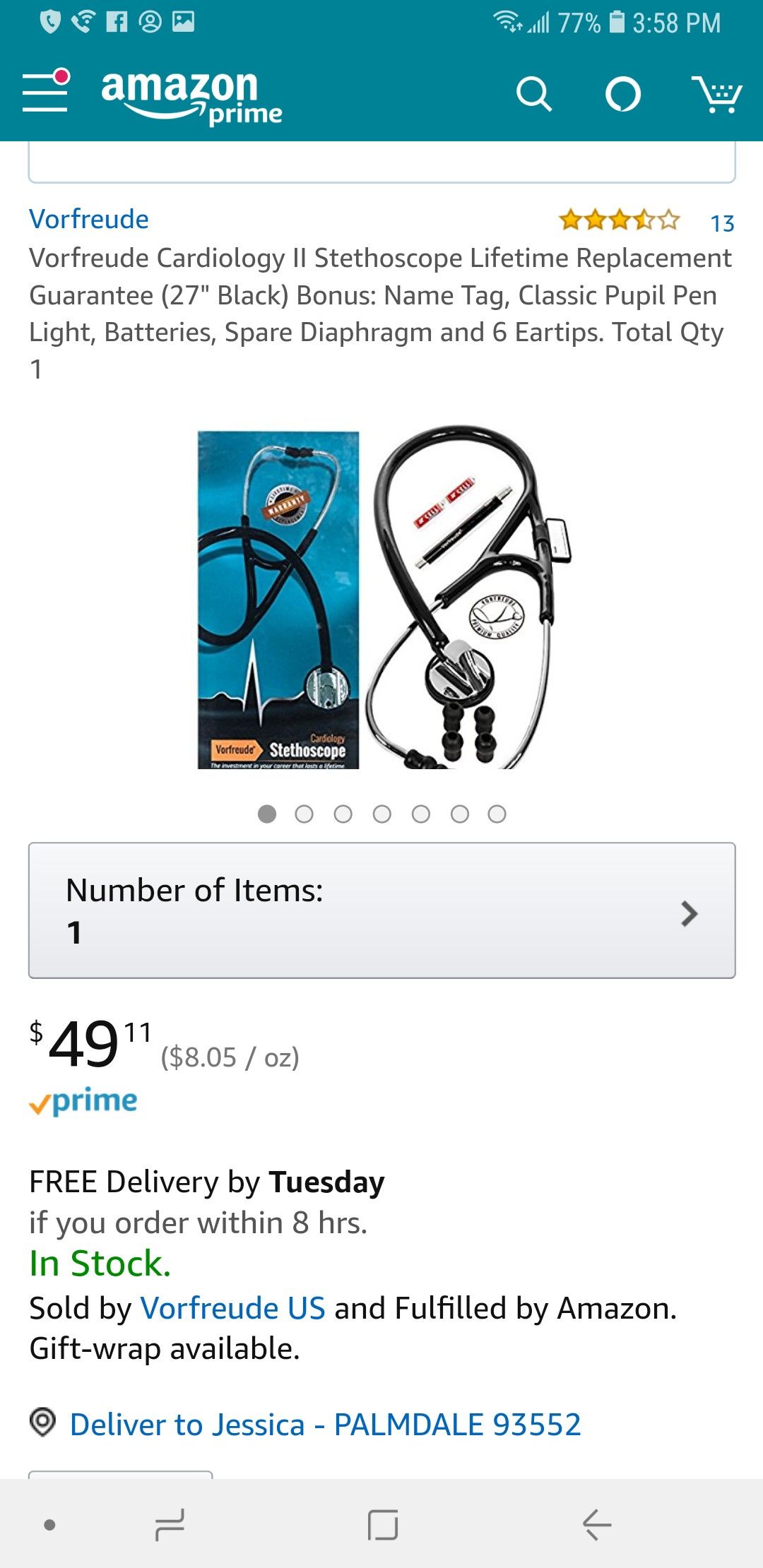 Vorfreude stethoscope