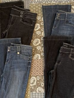 Lot Of Four WHBM Jeans, Size 4
