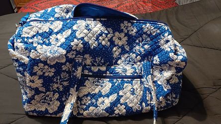 Blue luggage bag