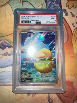 Psyduck Pokemon Ascended Heroes PSA9