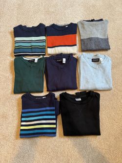 8 Sweaters / Sweatshirts Kids Size 5 - 6