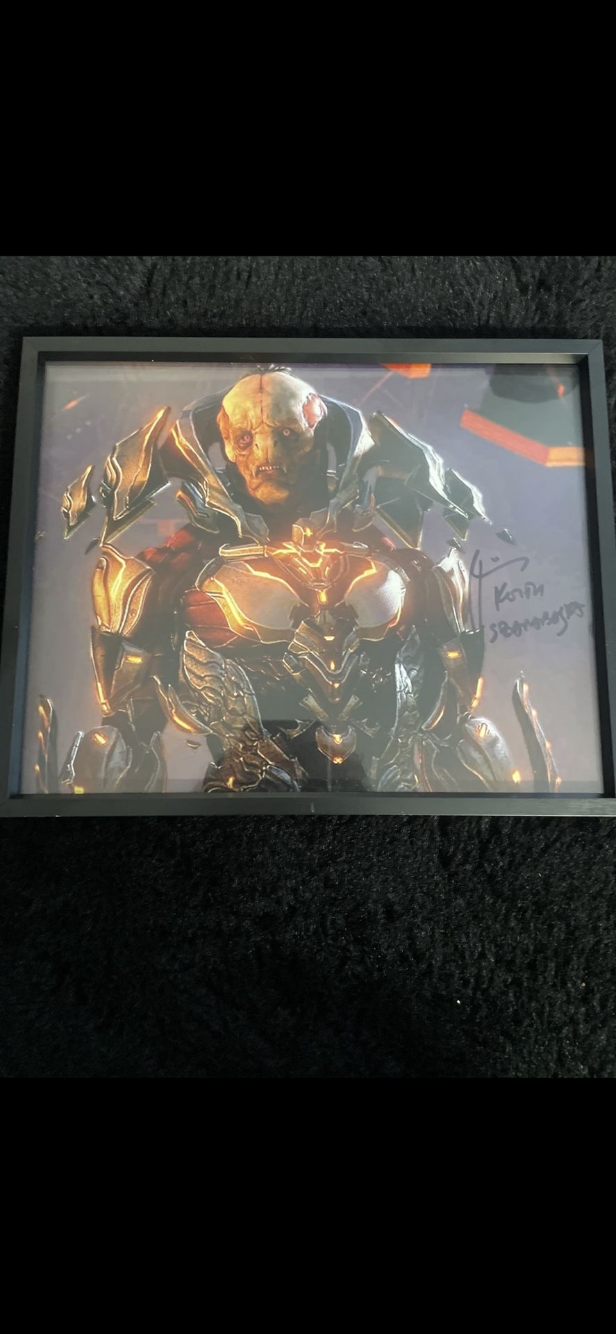 Signed Halo Poster