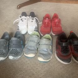 Boys shoes and cleats kids Size 10-11