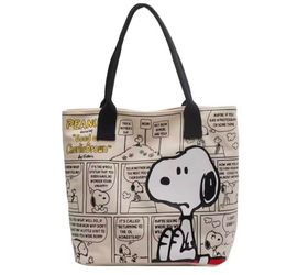 Snoopy canvas tote bag