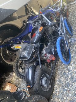 Coleman mini bike , Yamaha yz80