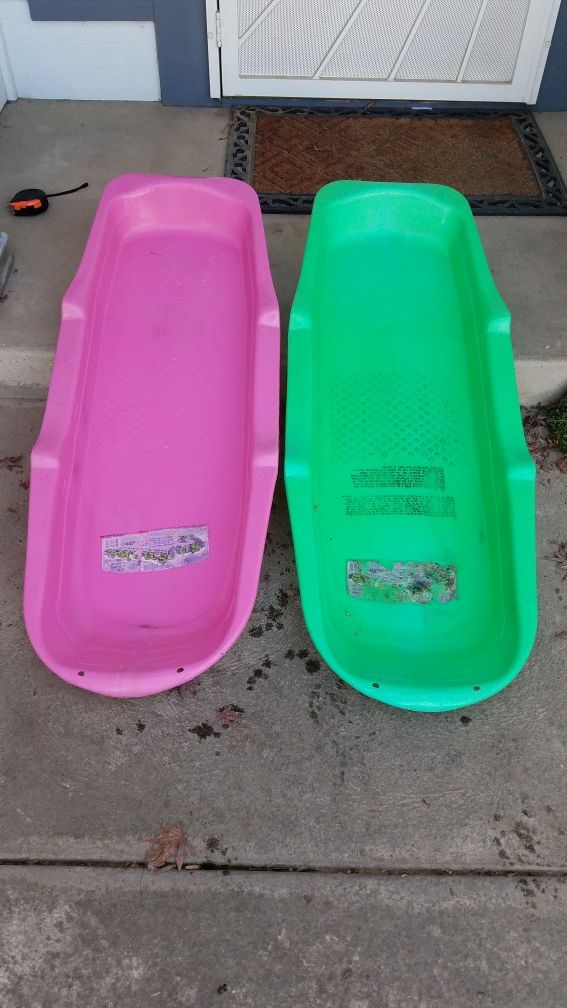 Snow Sleds!