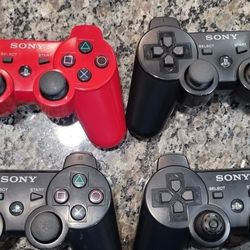 4x Sony PS3 DualShock3 Controllers OEM - Non Working - All For $15