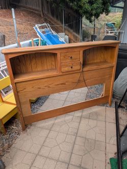 Queen Headboard and Frame