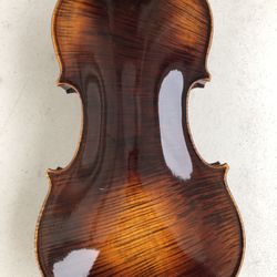 Violin One Piece Back Flamed Maple 