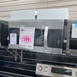 Microwave Stainless Steel New Open Box And 1 Year Warranty 
