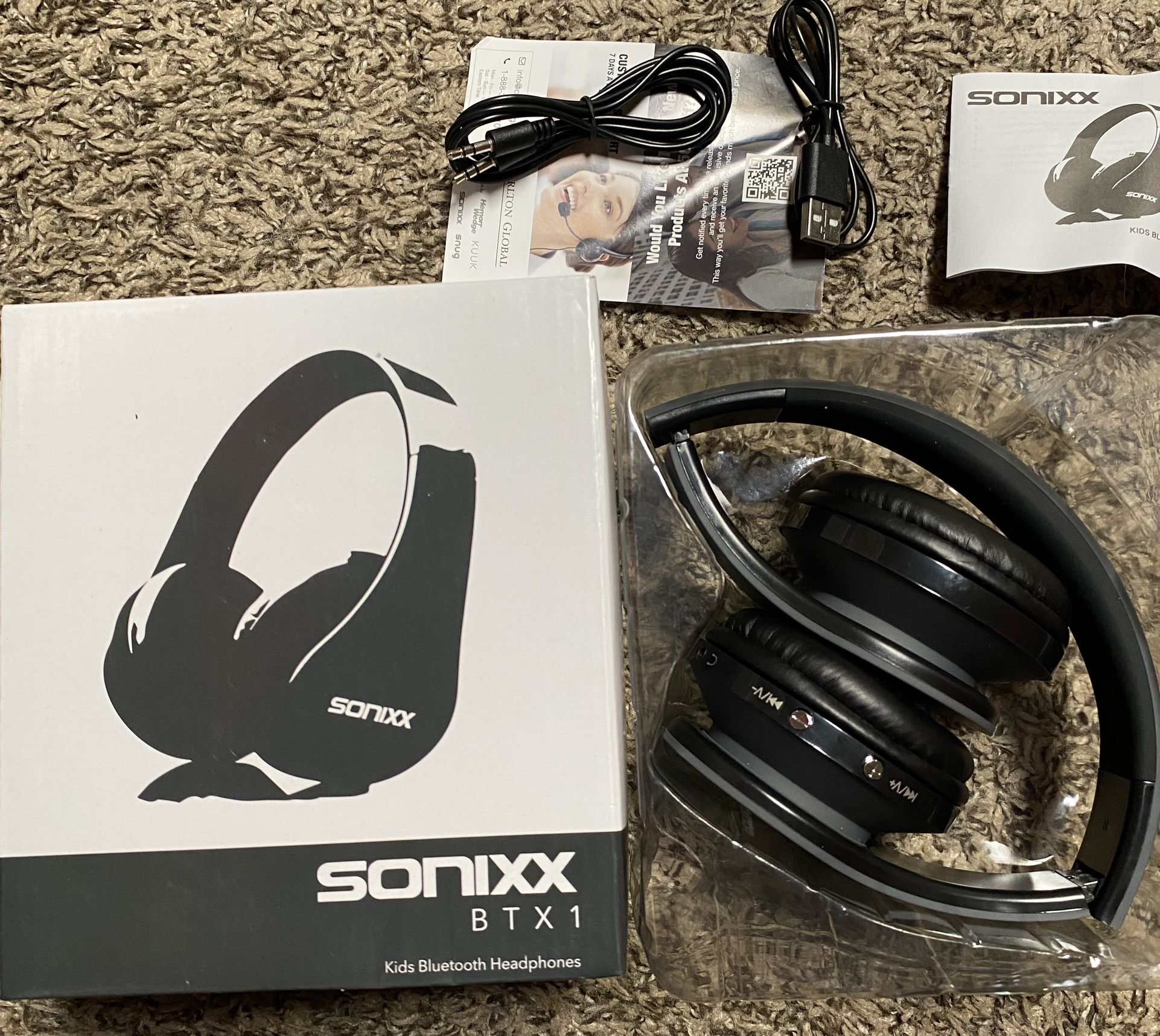 Sonixx BTX1 Kids Bluetooth Headphones