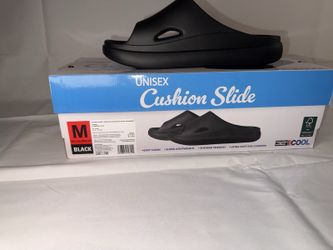 32 Degrees Unisex Cushion Slide Sandals Black EVA Foam Shower Slippers NEW [COPY]