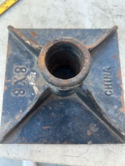 8x8 Steel Scaffold Base Plate
