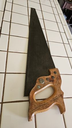 Vintage 1940s Hand Saw