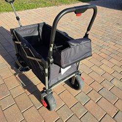 Ozark Trail Push & Pull Wagon – Heavy-Duty, 300 lb Capacity – Great Condition