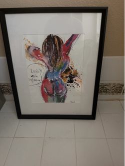 Living Unrestrained 17 x 21 art